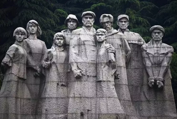 南京雨花台烈士群雕像 南京雨花台烈士群雕像