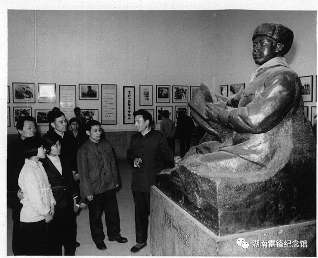上世纪80年代的雷锋纪念馆展室