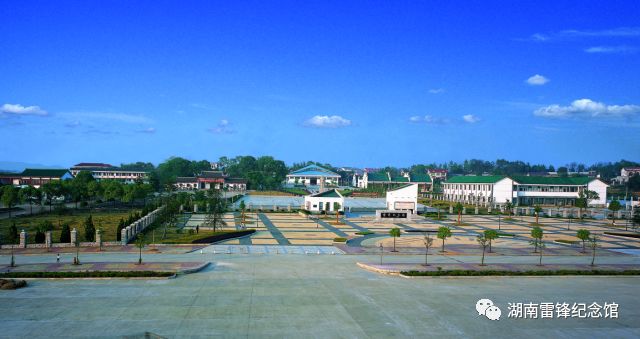 2003年大规模扩建后湖南雷锋纪念馆全景