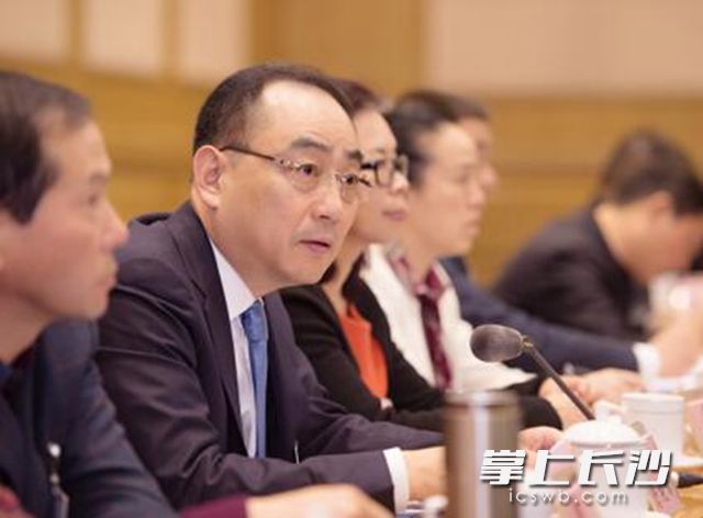 全国政协委员、长沙高新区企业中联重科党委书记、董事长 詹纯新