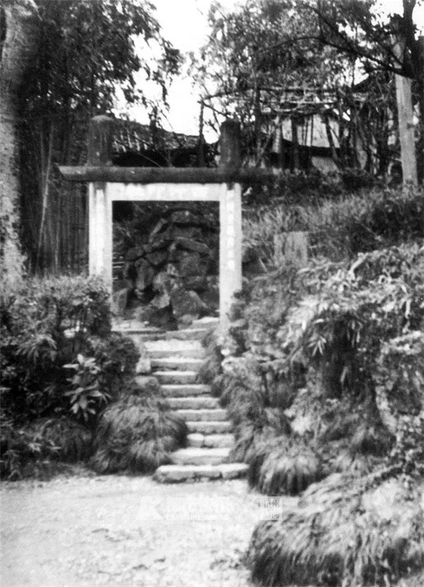 西泠印社旧景 翻拍自《西泠印社老照片》