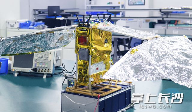 图为潇湘一号03星（青腾之星）。企业供图