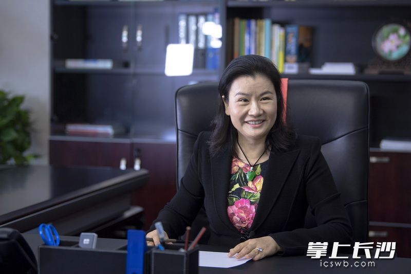 蓝思科技董事长周群飞。长沙晚报全媒体记者李锋摄