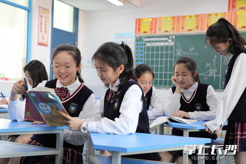 长沙同升湖实验学校的学习生活。