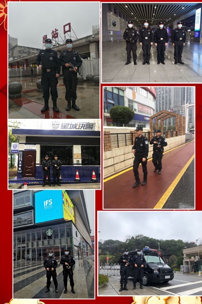 近日，长沙特警在长沙火车站等多地值守。 警方供图