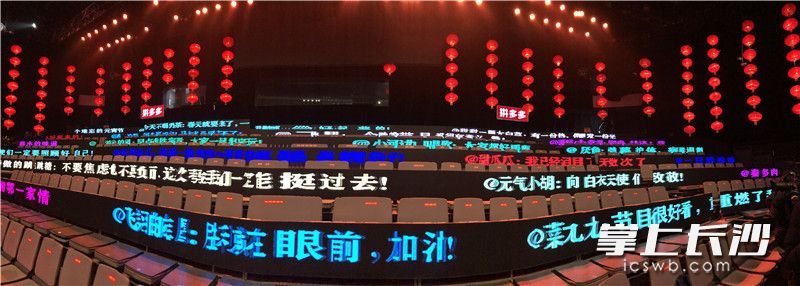 特殊时期的“弹幕观众席” 均为湖南广电供图