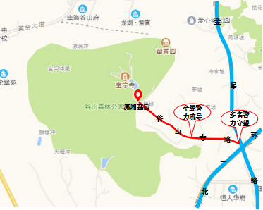 潇湘陵园管控路段