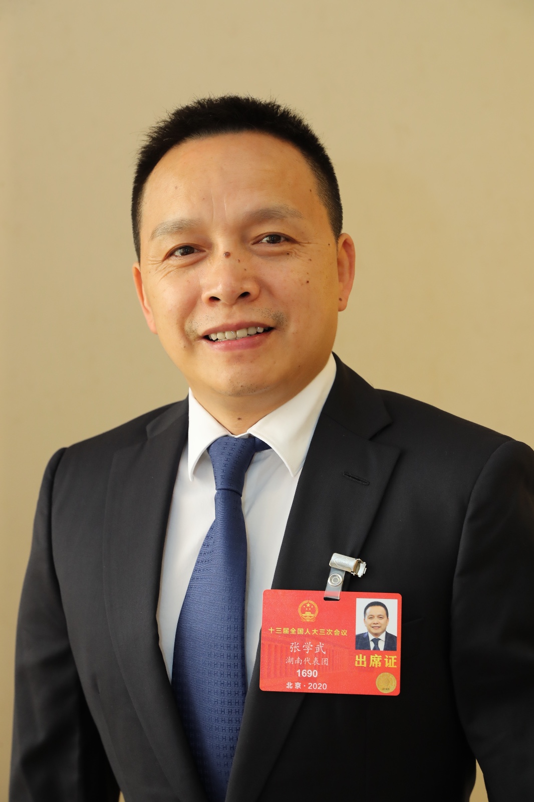 全国人大代表张学武。