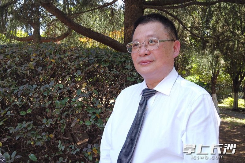 全国政协委员、中南大学湘雅三医院院长张国刚。长沙晚报全媒体记者 唐朝昭 摄