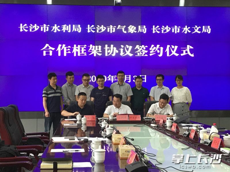 签约仪式现场 长沙晚报全媒体记者 张洋子 摄