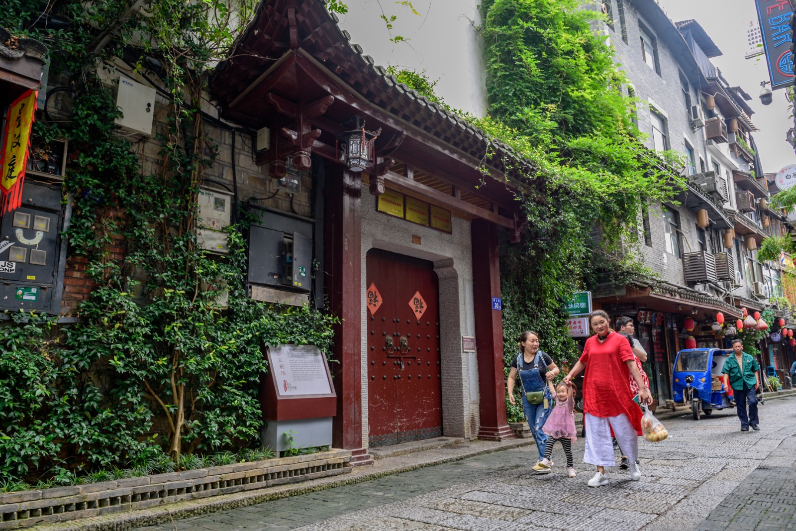 经过有机棚改，老街重新焕发生机。 长沙晚报全媒体记者 陈飞 摄