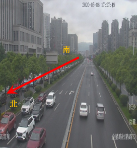 辅导拥堵的金星路杜鹃路口