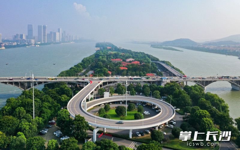 7月15日，橘子洲景区已恢复对外开放。图片均为长沙晚报全媒体记者 邹麟 摄