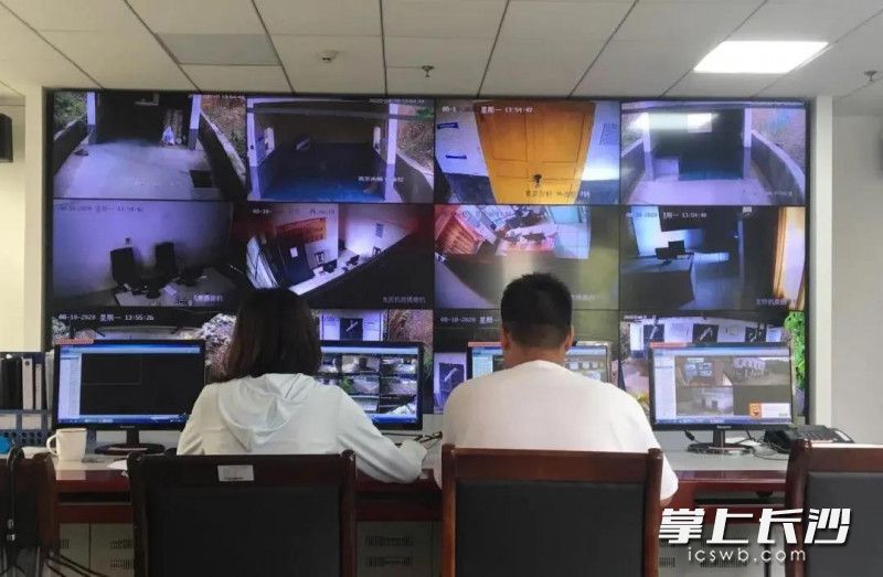 浏阳市通过烟花爆竹企业视频监控系统，实行24小时在线监管。均为长沙应急供图