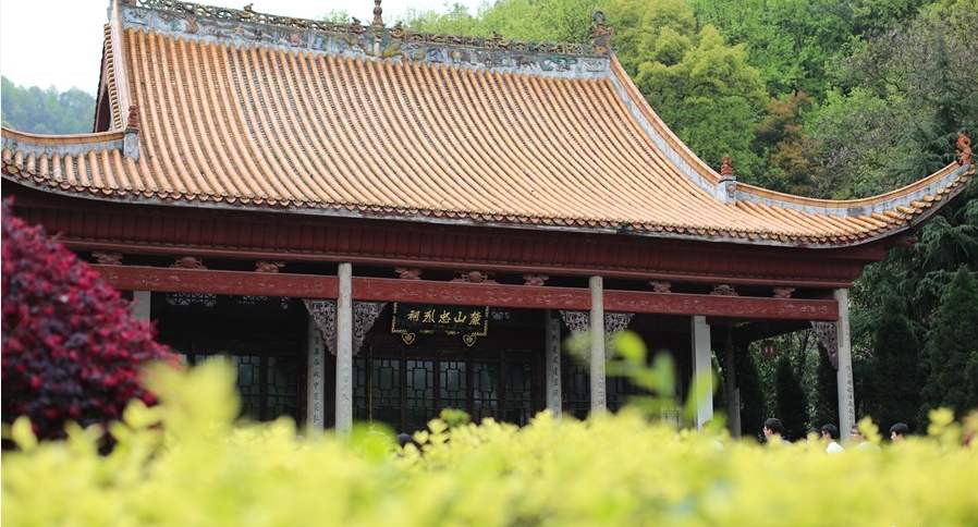 岳麓山忠烈祠。资料图片