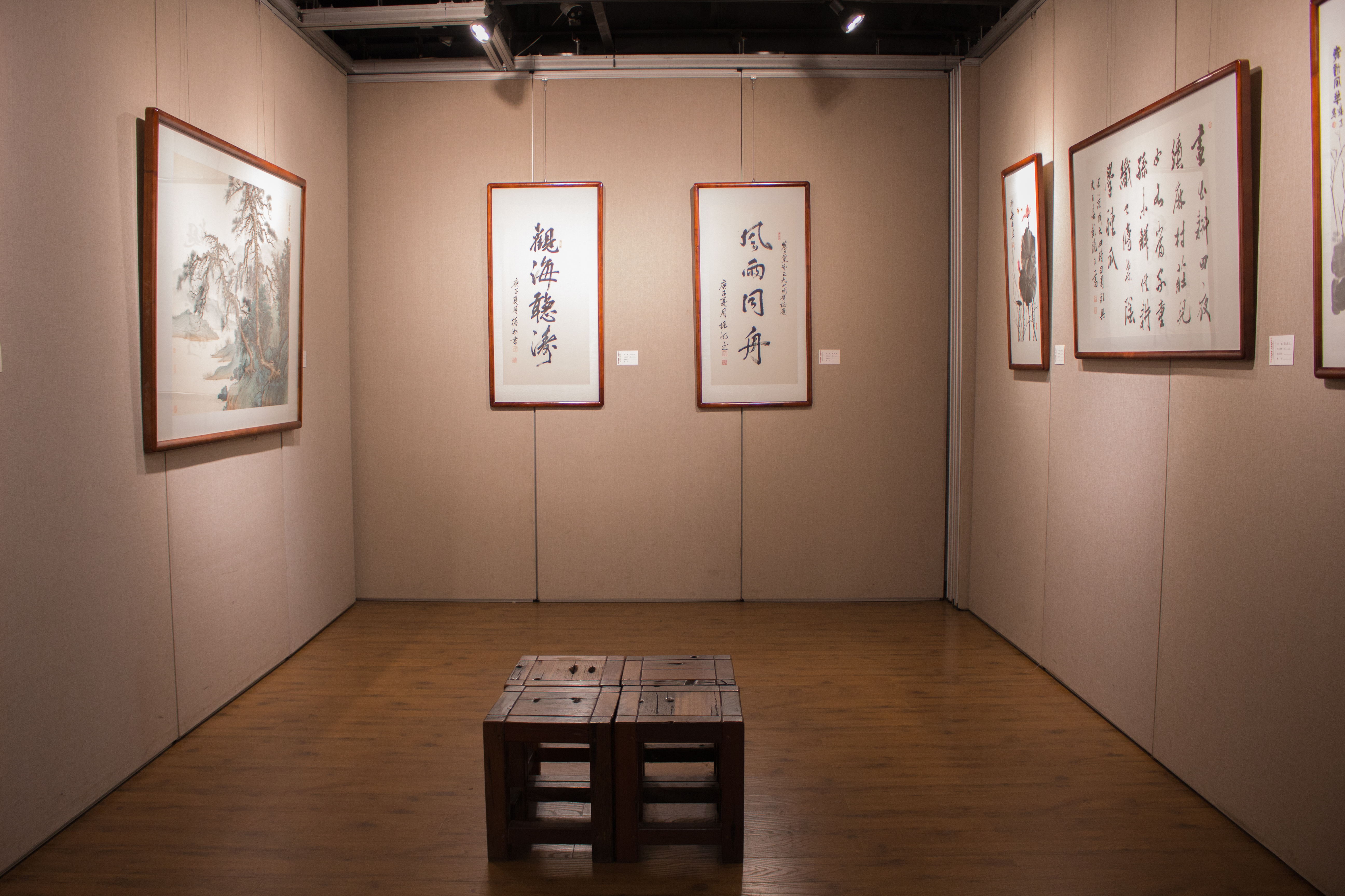 展览现场。 展览现场。