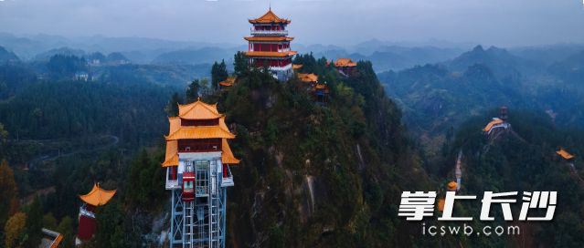 被誉为“不亚于庐山雁荡”的太平山森林公园。