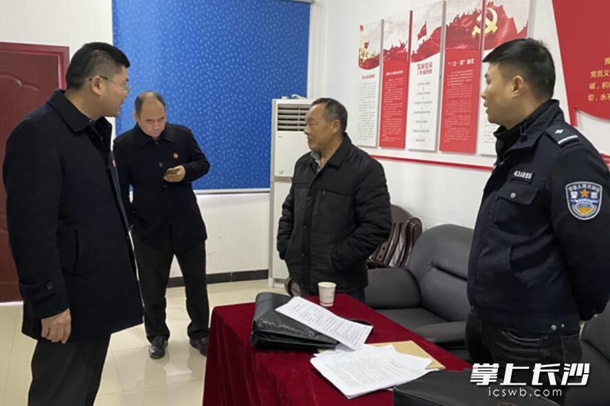 执行现场。宁乡法院供图