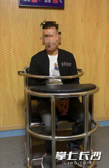 嫌疑人被抓获。通讯员 供图