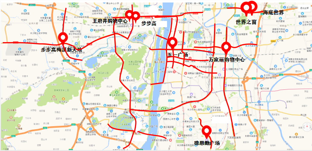 假期热门景点商圈