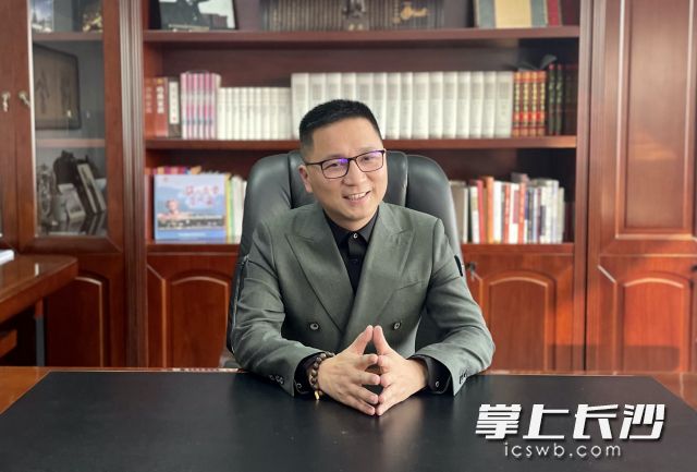 十二届长沙市政协委员陈捷。全媒体记者 唐朝昭 摄