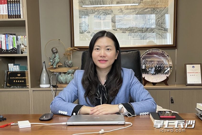 十二届长沙市政协常委欧阳侨。全媒体记者 唐朝昭 摄
