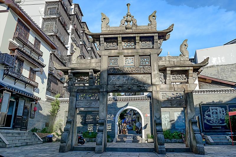 西文庙坪实景。长沙晚报全媒体记者 陈飞 摄