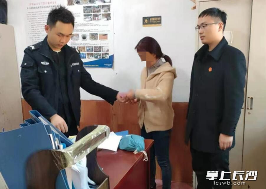 执行现场。宁乡法院供图