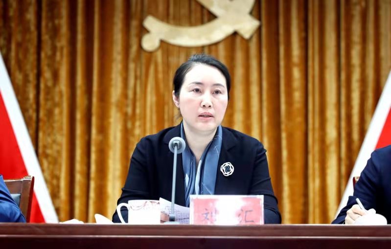 天心区委书记刘汇。长沙晚报通讯员 杨威 摄