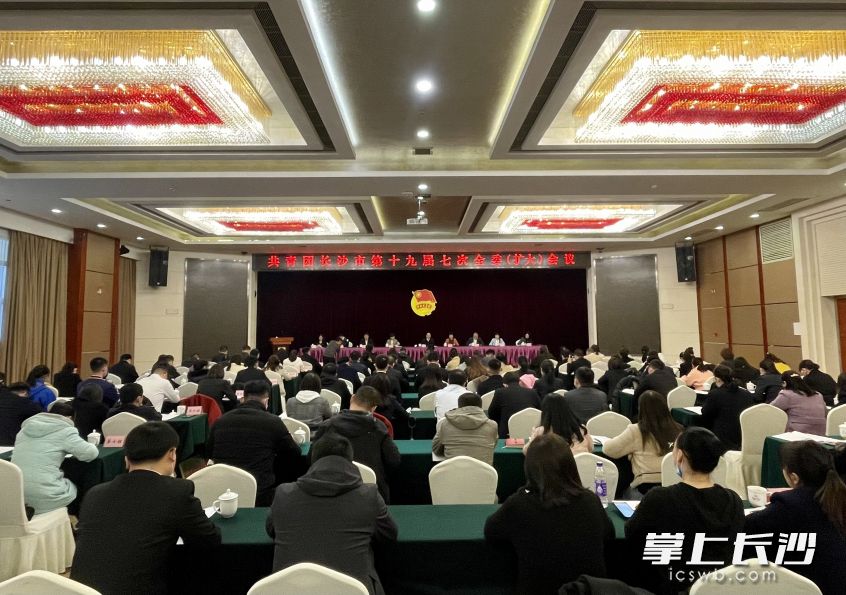 5日，共青团长沙市第十九届七次全委（扩大）会议召开。  长沙晚报全媒体记者 唐朝昭 摄