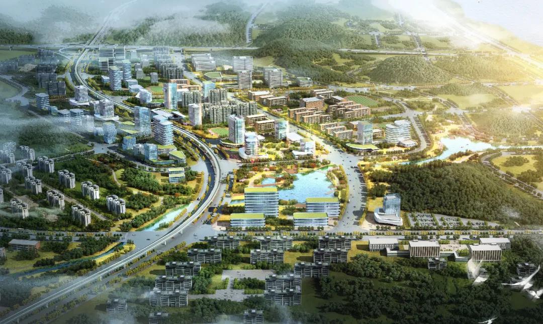湘江融城科技小镇效果图