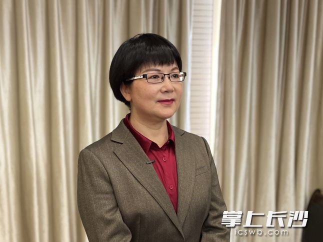全国政协委员傅莉娟。全媒体记者 唐朝昭 摄
