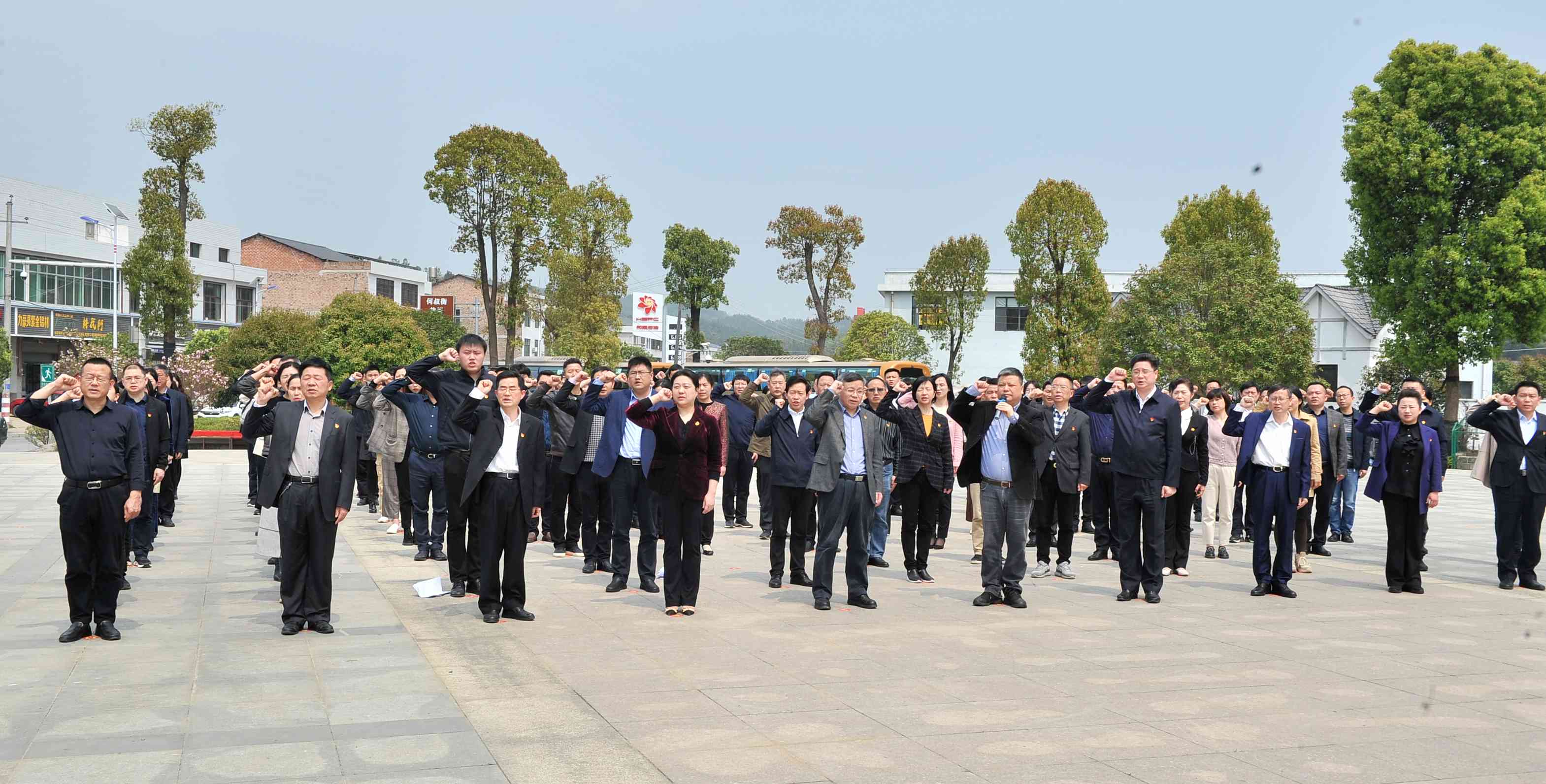 26日，市委宣传部部务会理论学习中心组 （扩大）党史学习教育第一次专题学习在宁乡市沙田乡举行。均为长沙晚报全媒体记者贺文兵摄