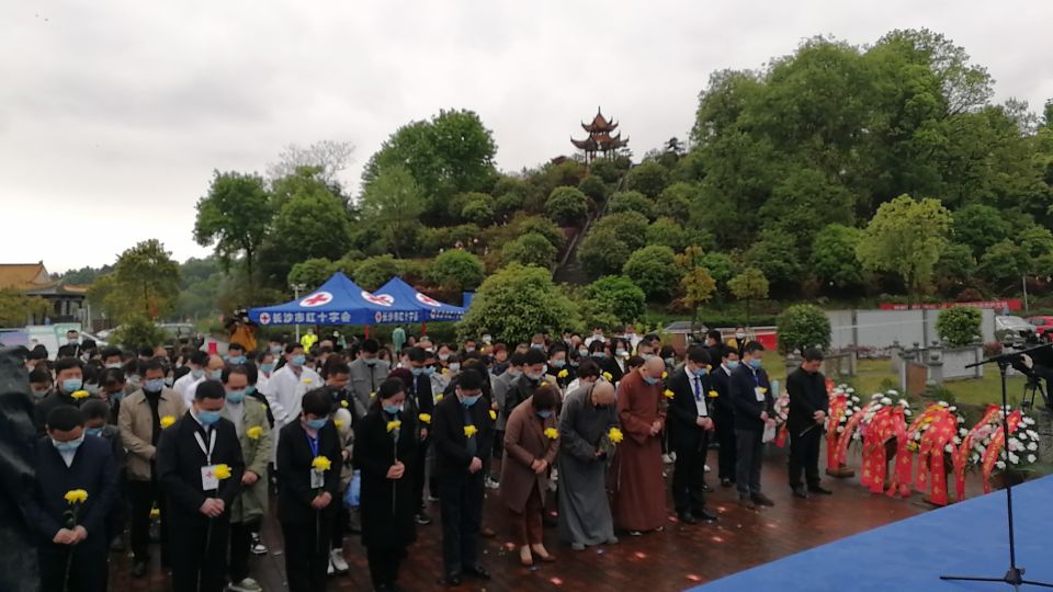 4月2日，“生命的乐章”2021湖南省遗体和人体器官捐献缅怀纪念活动在长沙举行。长沙晚报通讯员 罗旭斌 供图