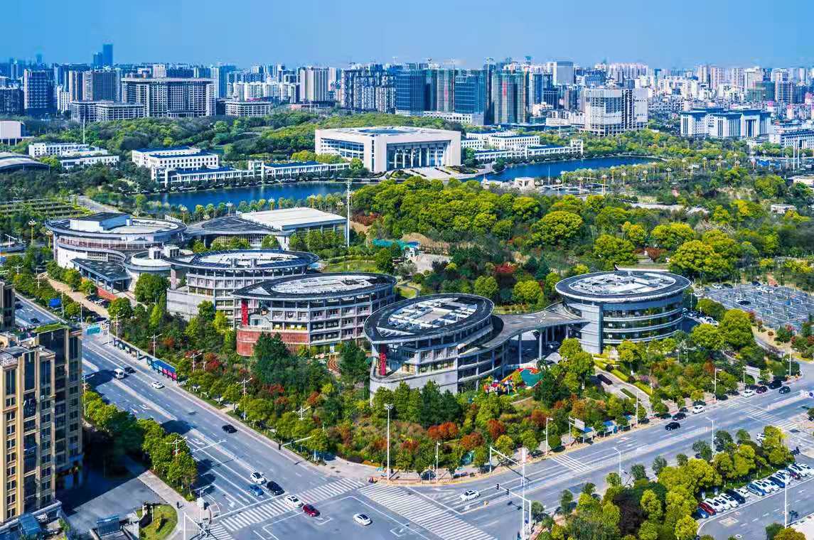 湘府消费中心雏形已显。长沙晚报通讯员 晟龙 摄