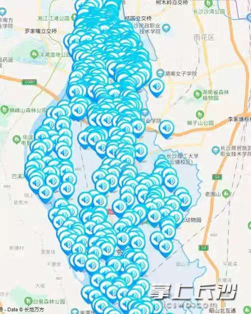 天心区拥有1088个应急广播点位，密布南城各地。资料图片