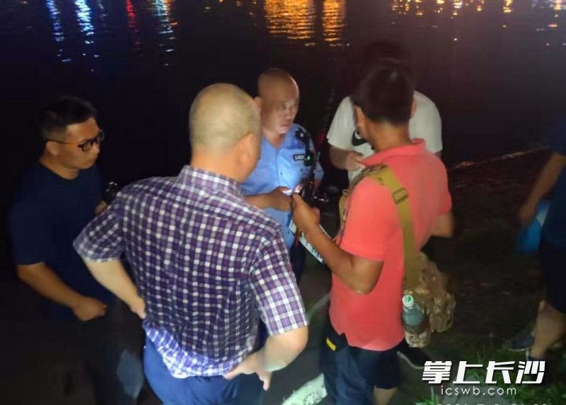 一级饮用水水源保护区执法行动现场。 均为长沙晚报通讯员 蔡佳 供图