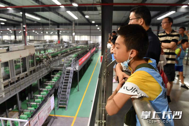 “好厉害，这么多产品时刻生产着，我却没看到几个工人叔叔！”