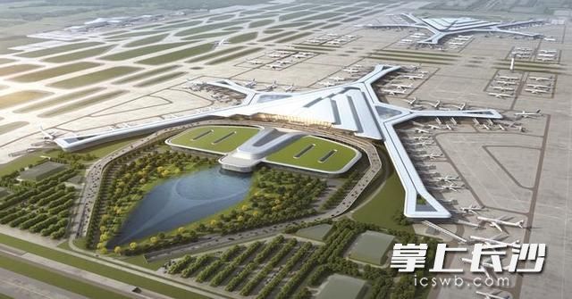 图为长沙机场效果图