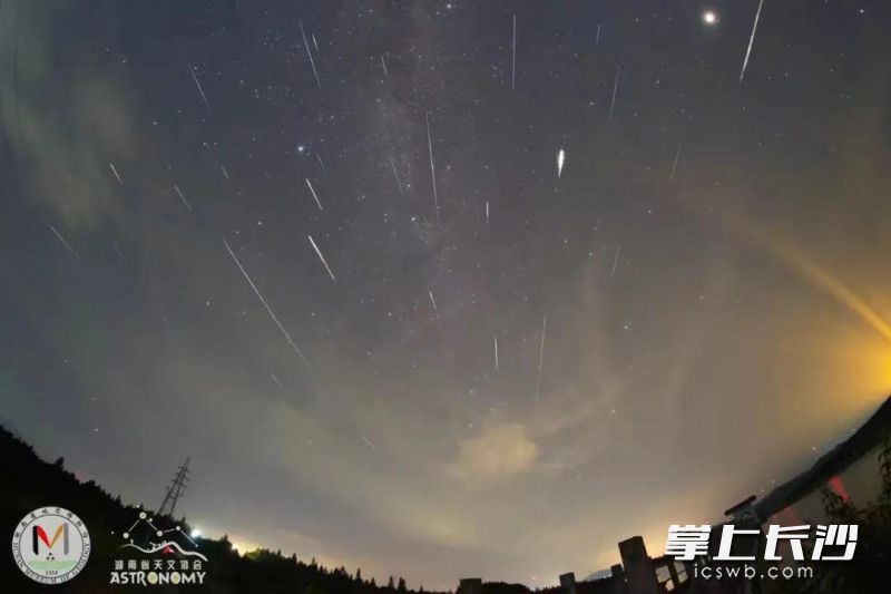 2020年双子座流星雨。 来源：湖南天协