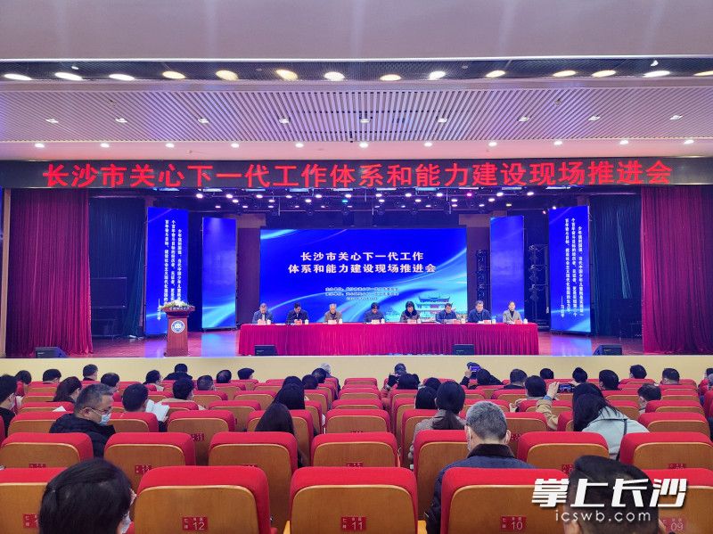 推进会现场。