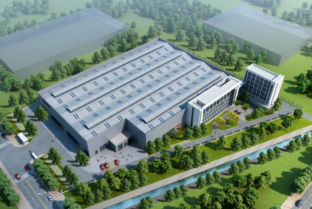 湖南耐普泵业浏阳智能制造基地项目效果图。