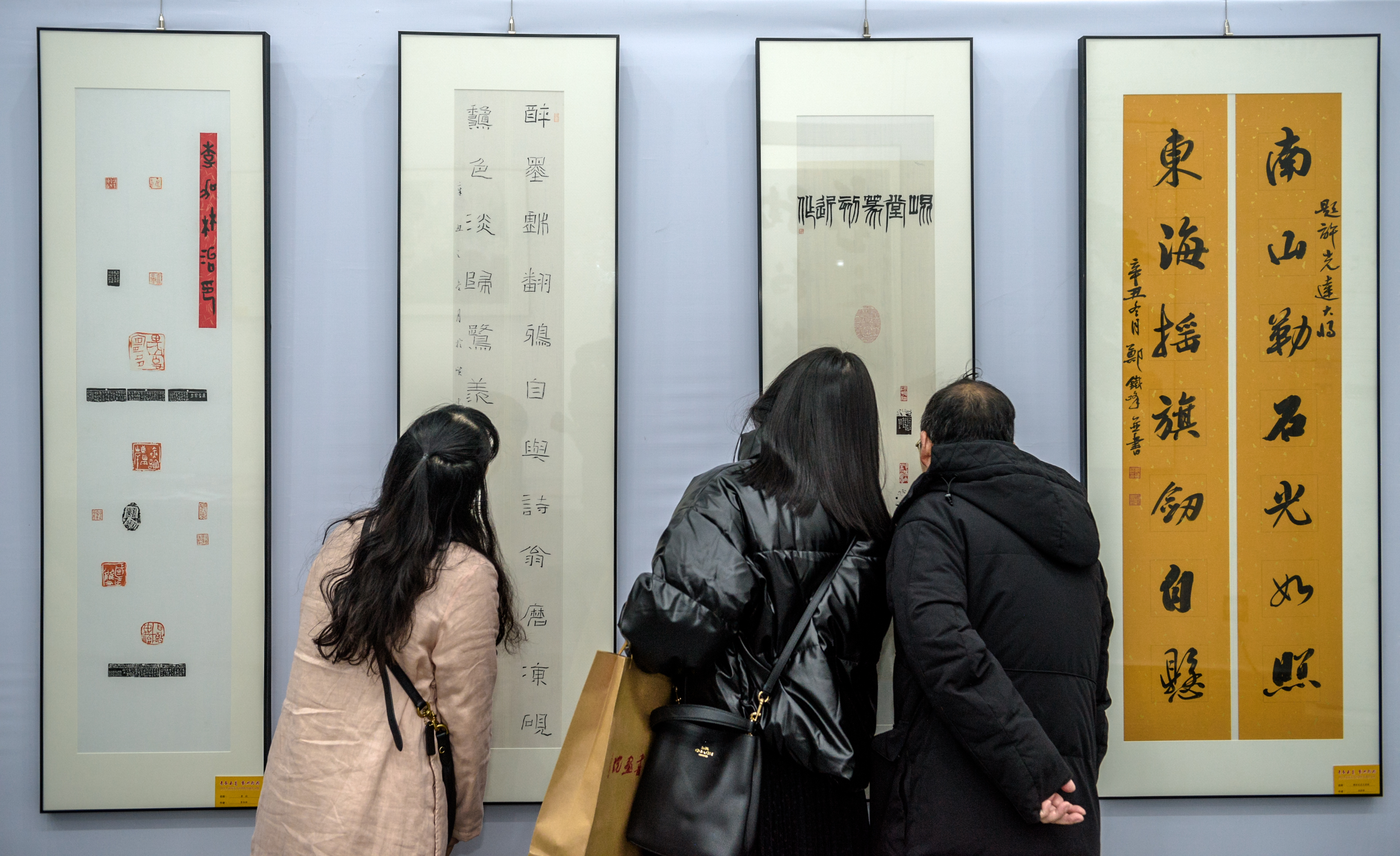 展览现场。 均为长沙晚报全媒体记者陈飞摄