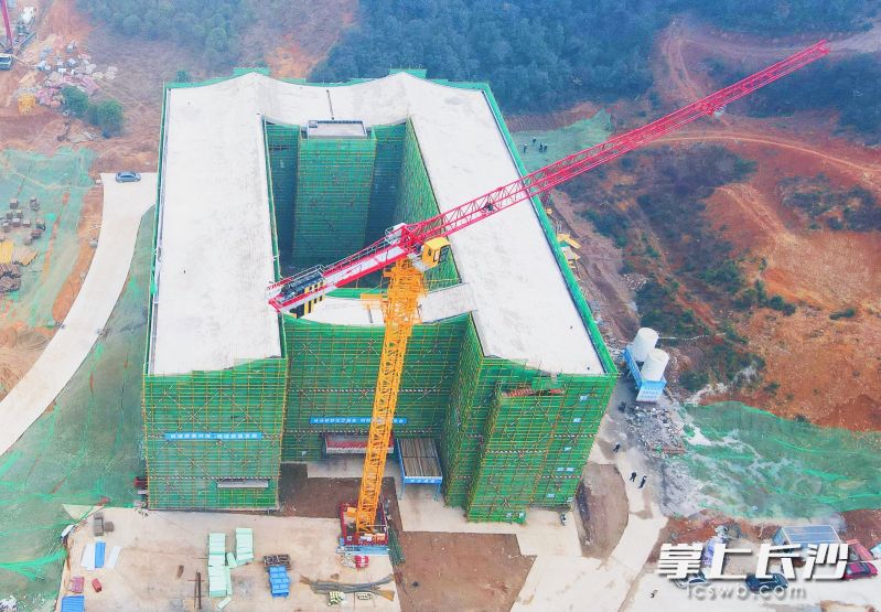 项目建成后，每年可新增8200人高职层次的幼教职业教育办学规模。长沙晚报全媒体记者 陈焕明 通讯员 曹安江 摄影报道