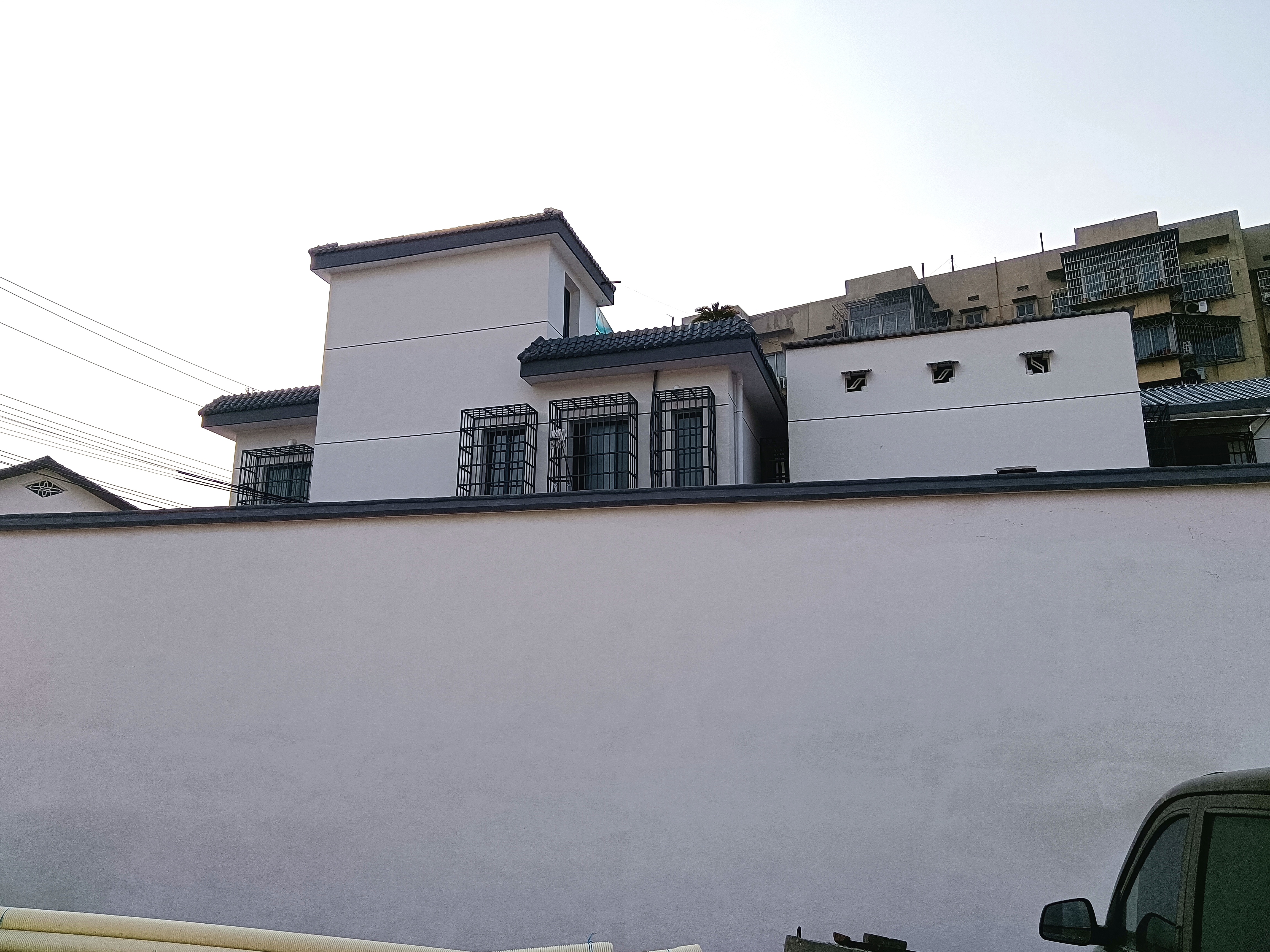 街区外立面焕然一新。长沙晚报全媒体记者 王斌 摄