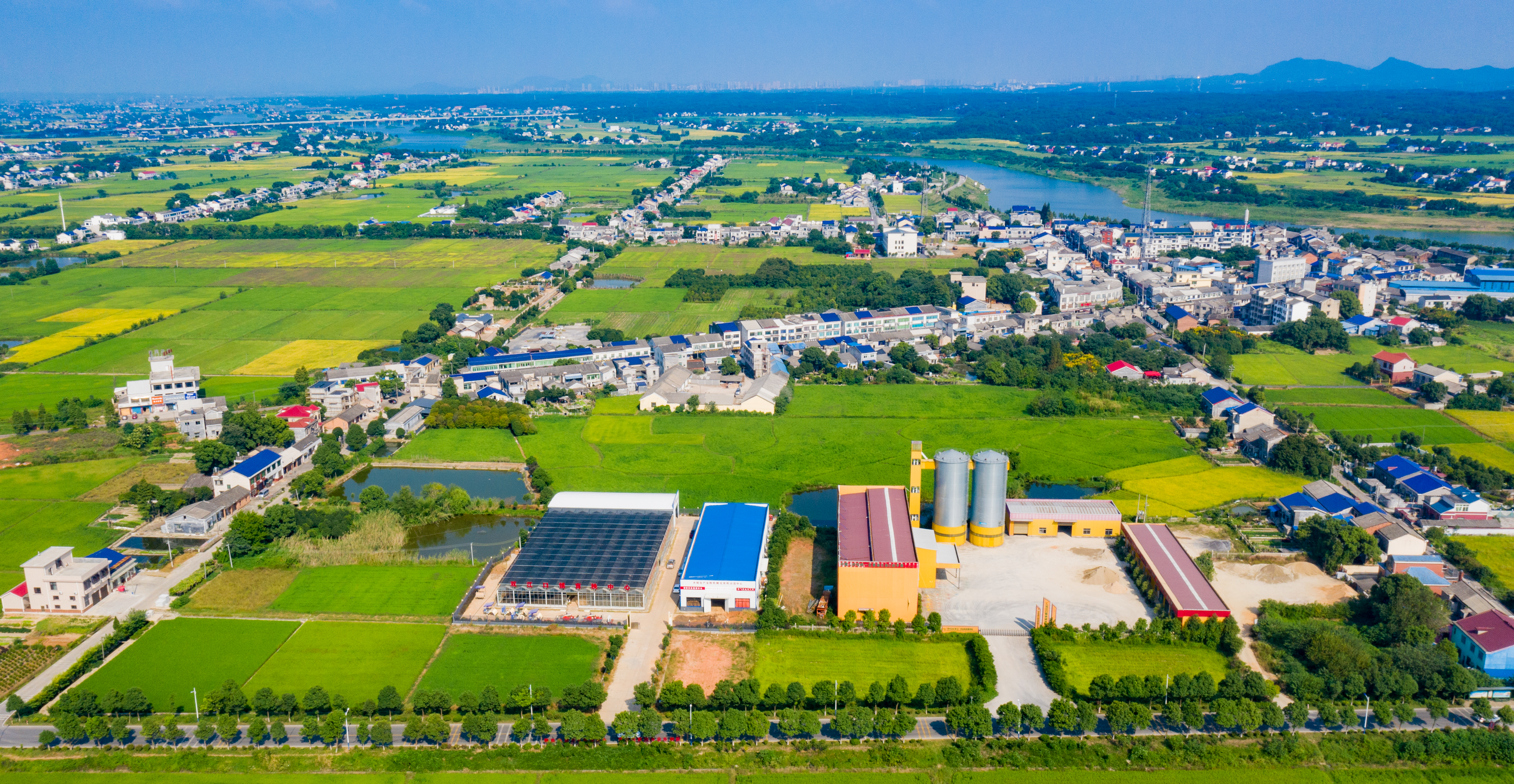 宁乡市双江口镇全力打造“现代农旅示范区、乡村振兴样板区”，正在由大镇向强镇进军。长沙晚报全媒体记者 邹麟 摄