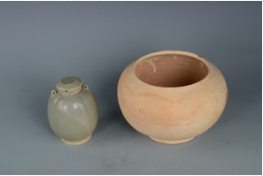 燕山街宋墓出土的陶瓷器。