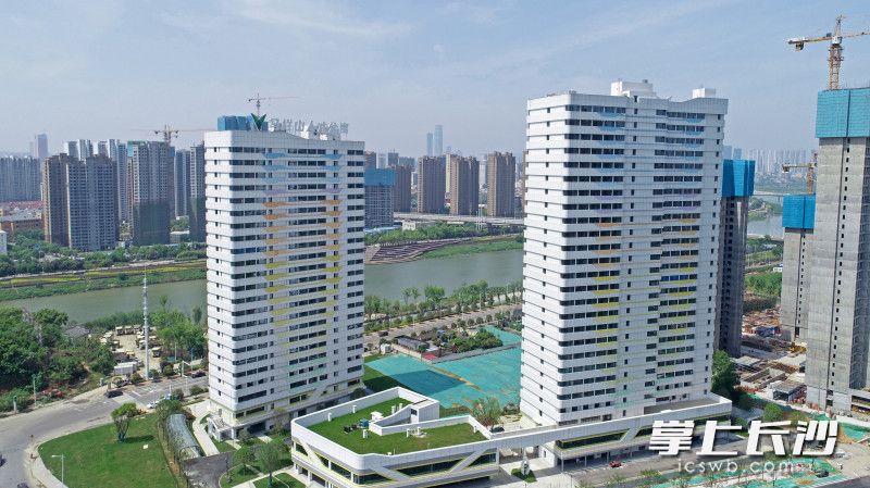 马栏山人才公寓，人才“拎包入住”。 长沙晚报全媒体记者 王志伟 摄