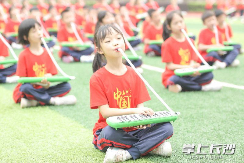 美育展示活动真正做到“人人都参与，处处有亮点”。