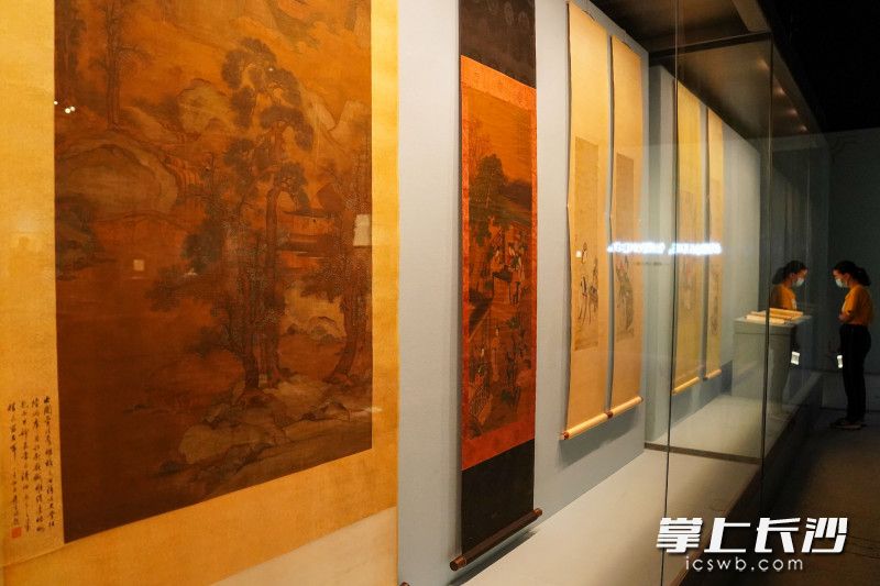 展览现场。  均为长沙晚报全媒体记者柳静芸摄